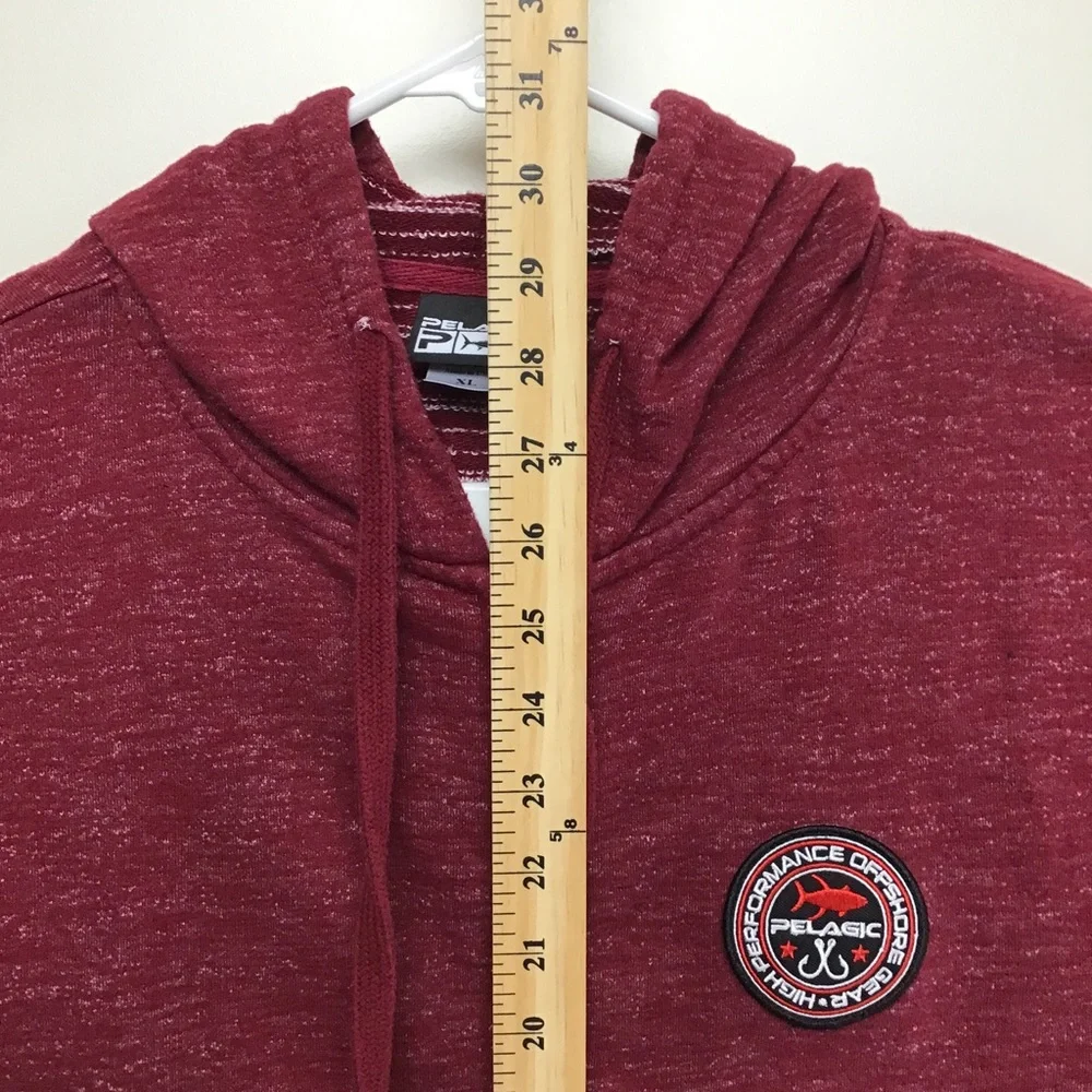 Pelagic High Performance Offshore Gear fishing mens long sleeve hoodie XL